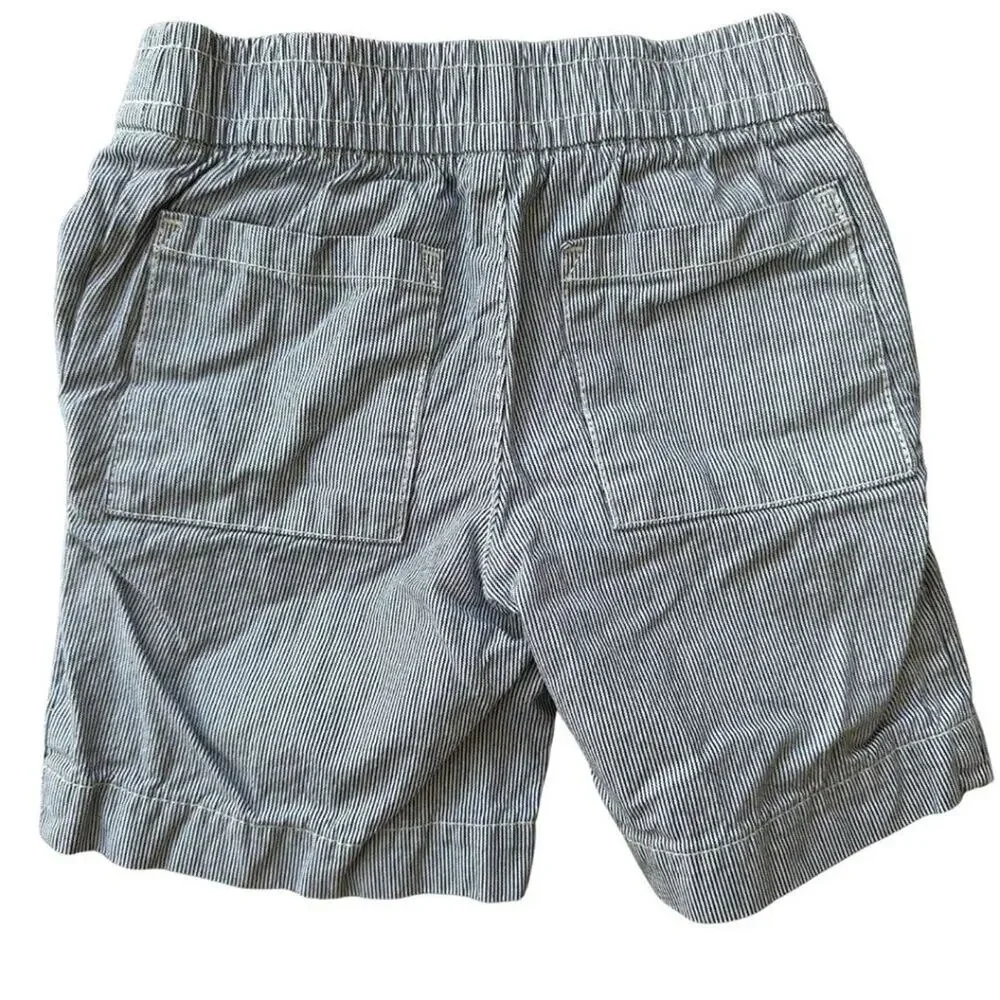 GAP Pull Up Short Blue and White Stripped 3T